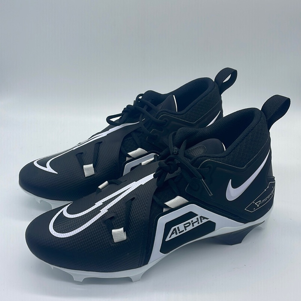 Nike Alpha Menace Pro 3 Mid [CT6649-001] Black/White no box mens - Picture 2 of 5